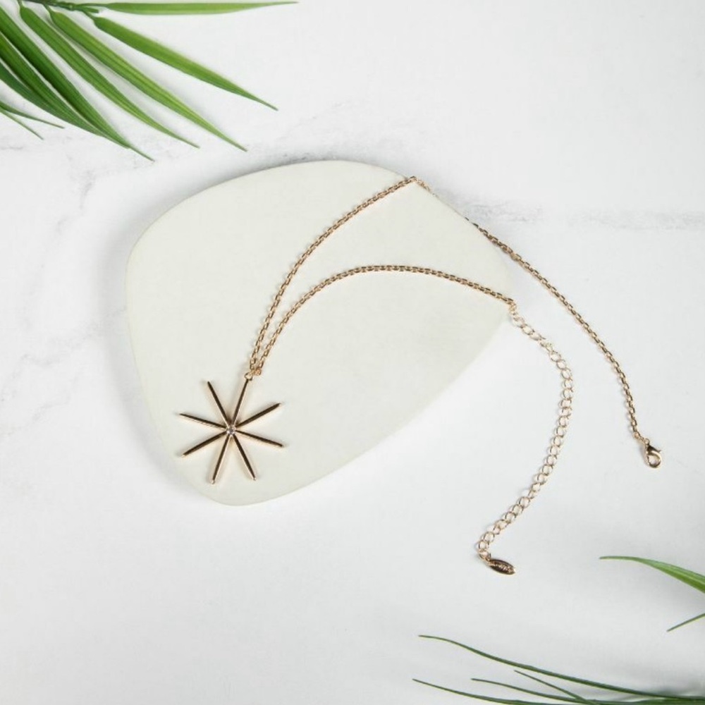NWT Ettika Gold Plated Star ⭐️ Necklace